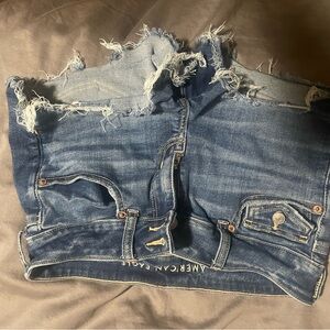 American Eagle Blue Denim Shorts